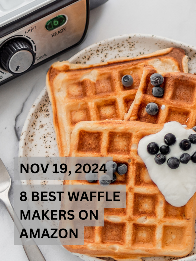 8 BEST WAFFLE MAKERS ON AMAZON